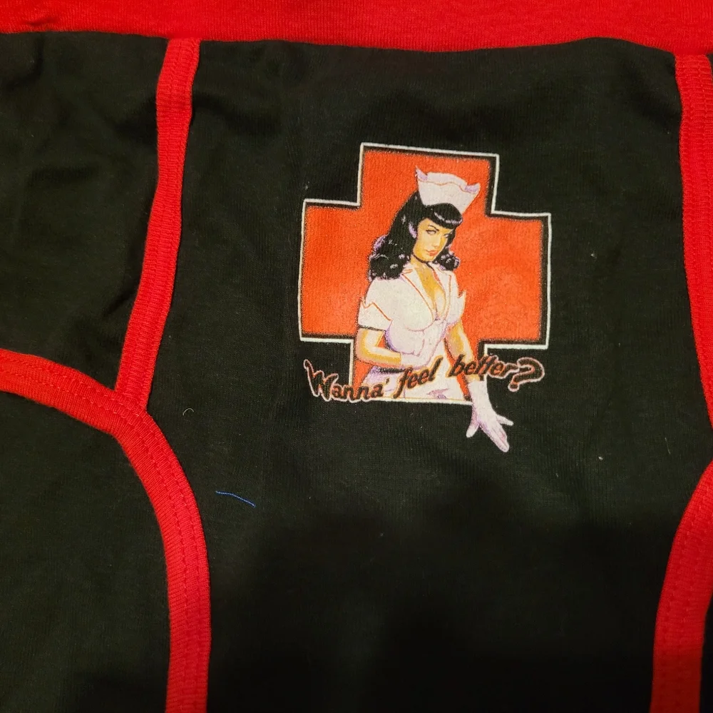 BETTIE PAGE VINTAGE UNDERWEAR BRIEF - Picture 3 of 11
